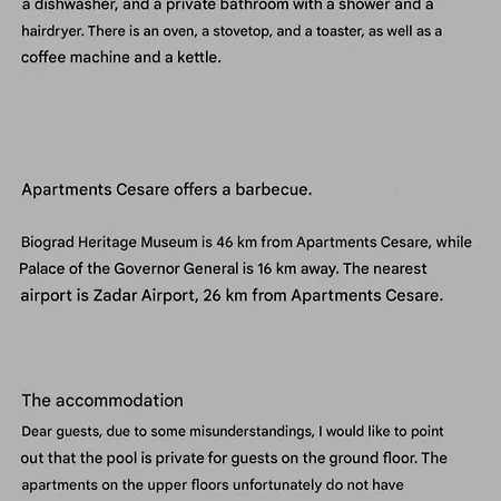 Cesare Apartamento Nin